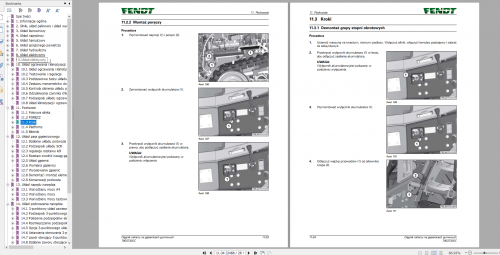 Fendt 1100 MT Polish 1149MT 1154MT 1159MT 1165MT Operator & Workshop Service Manual 5