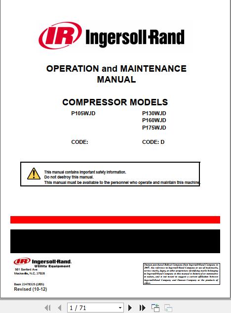 Ingersoll-Rand-Portable-Compressor-P160-Operation-and-Maintenance-Manual-2012.jpg