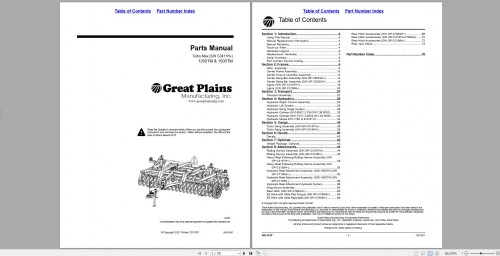 Great Plains Agricultural 11.9GB PDF Operator Manuals & Parts Manual DVD 9