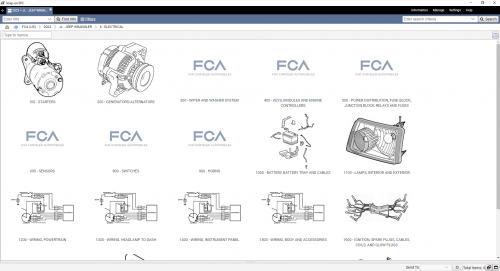 Chrysler Fiat FCA EPC5 International 06.2022 Spare Parts Catalogue 6