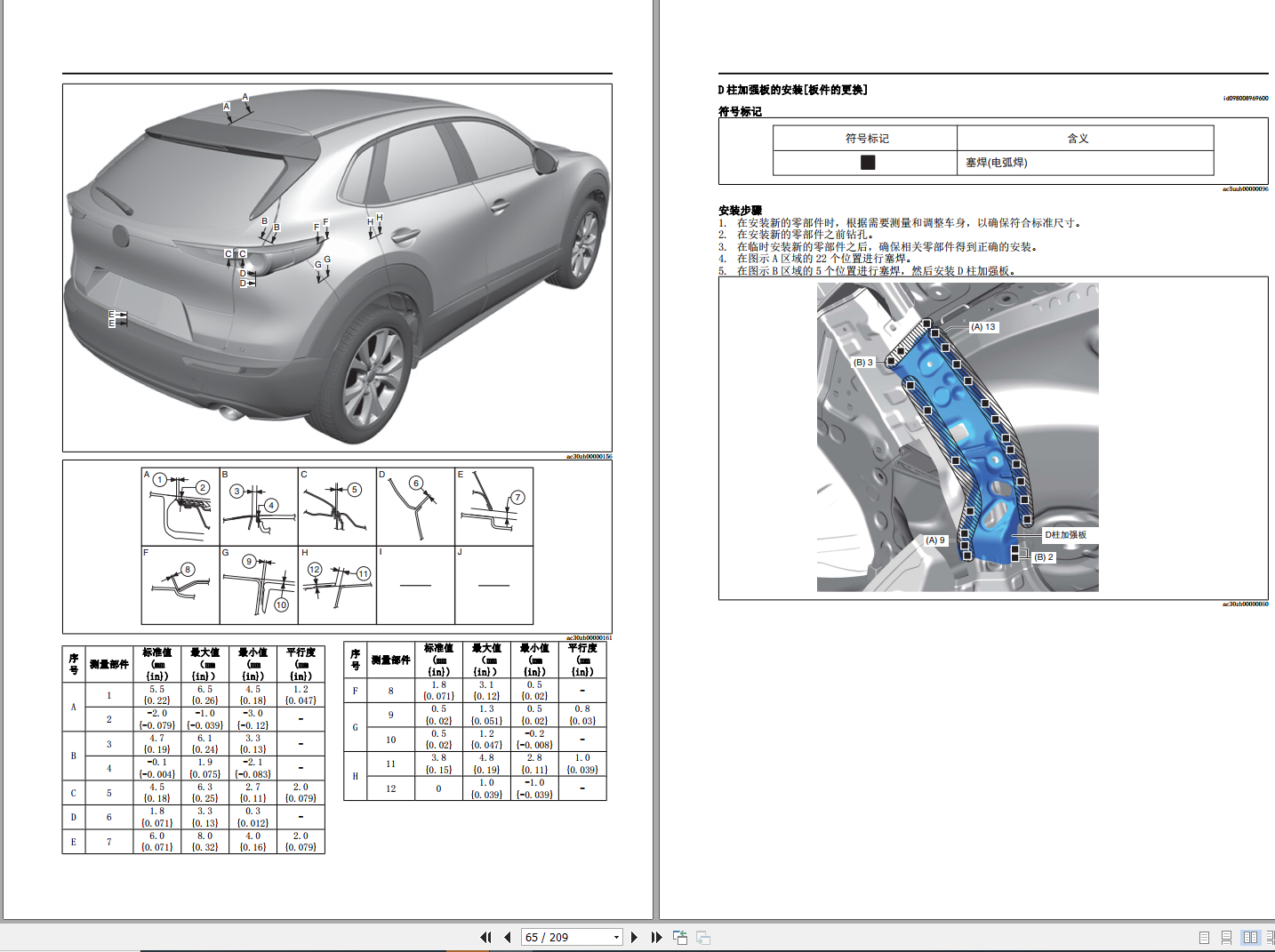 Mazda CX30 SKYACTIVG, SKYACTIVX 2020 Manual & Circuit