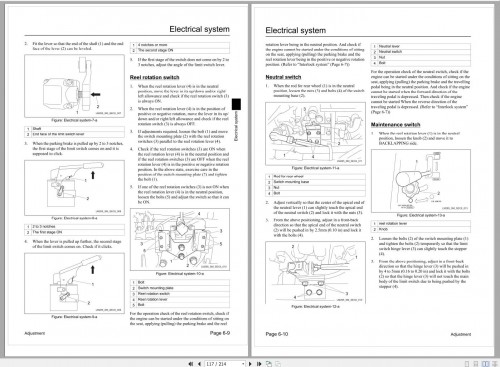Baroness 5 Reel Gang Rough Mowers LM285 10101 Service Manual 1