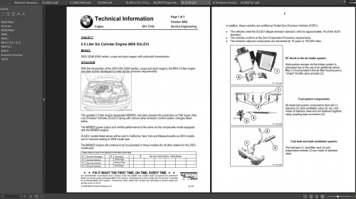 BMW Engine Management System Training Manuals 2
