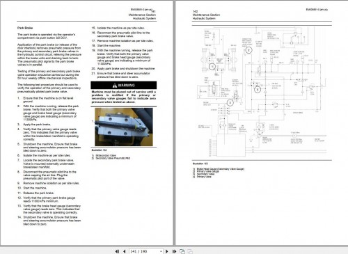 CAT Roof Support Carrier SH640 JE5 Operation And Maintenance Manual EM008881 1