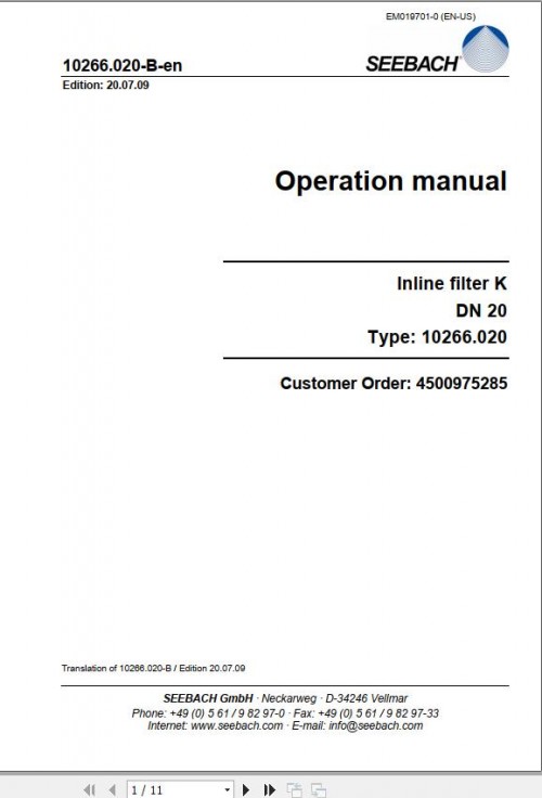 CAT-Roof-Support-RSG-SEEBACH-INLINE-FILTER-K-Operation-And-Maintenance-Manual-EM019701.jpg