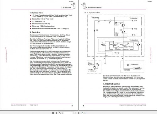 CAT Plow RHH 800 PF 3 822 Proportional Hydraulic Control Execution PMC D Operation Manual BI623983 D