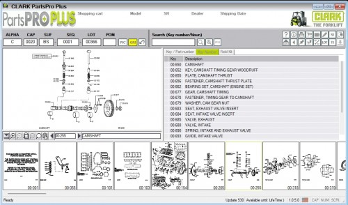 Clark ForkLift Parts Pro Plus EPC v530 09.2022 Spare Parts Catalog DVD 4