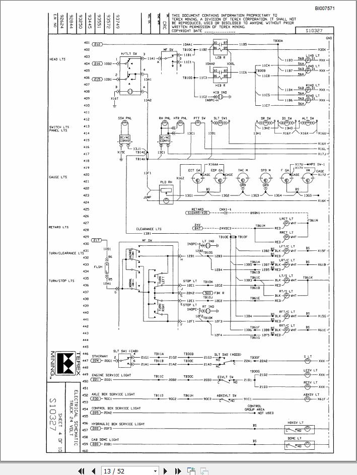 CAT Bucyrus MT 4400AC Mechanical Manual BI007571 | Auto Repair Manual ...