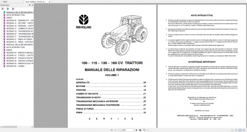 New-Holland-Tractor-8160-8260-8360-8560-M100-M115-M135-M160-Service-Manual-6035432000-Italian-1.png