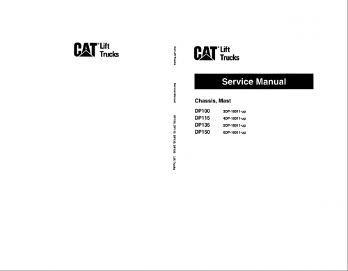 Caterpillar Forklifts Trucks MCFE 10.2022 Spare Parts Catalog & Workshop Manual DVD 7