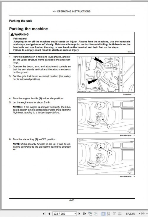 Case Crawler Excavator CX130C Operators Manual 12.2020 1