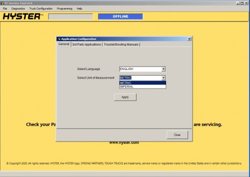 Hyster PC Service Tool v5.0 09.2022 Diagnostic Software DVD 4