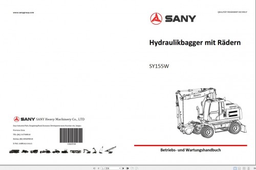 Sany-Hydraulic-Excavator-SY155W-SW115-Technical-Manual-EN-DE.jpg