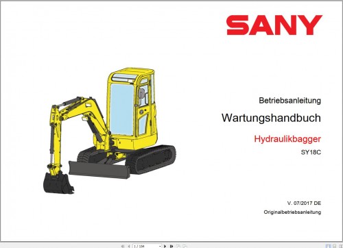 Sany-Hydraulic-Excavator-SY18C-Technical-Manual-EN-DE.jpg