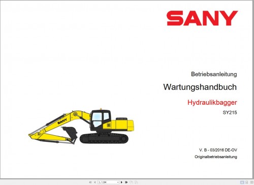 Sany-Hydraulic-Excavator-SY215C-Technical-Manual-EN-DE.jpg