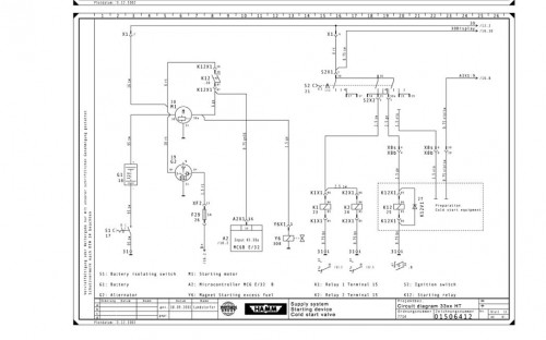 Hamm Compactor Tandem Roller Electric & Hydraulic Schematic Collection CD 6