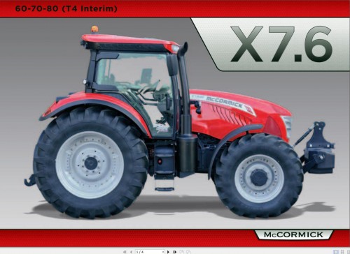 McCormick Tractor X7.6 Series 7 RPE2 Workshop Manual DE EN