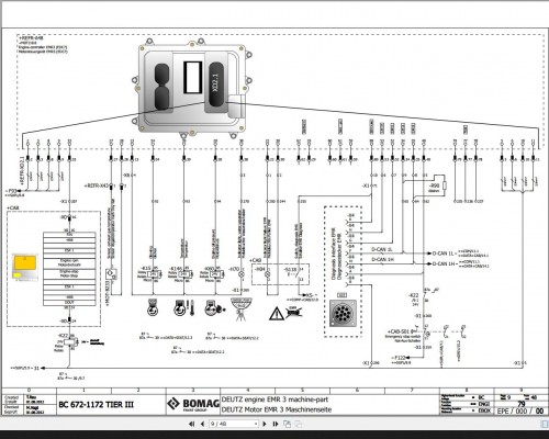 Bomag BC 672 1172 TIER III Function.79 Wiring Diagram 2012 EN DE 1