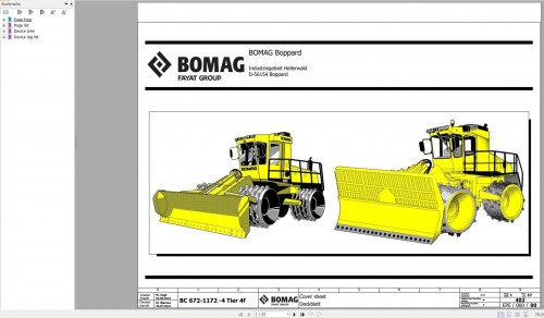 Bomag BC 672 4, BC 1172 4 Tier 4f Function.402 Schematic 2016 EN DE