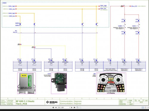 Bomag BF 600 C 2 Deutz Tier3 PCB Function.503 Wiring Diagram 2018 EN DE 1