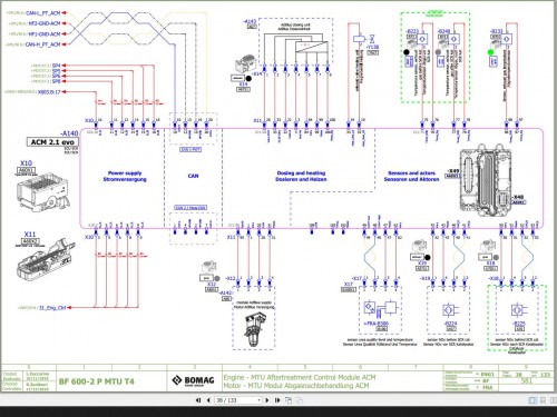 Bomag BF 600 P 2 MTU Tier 4f Function.581 Wiring Diagram 2018 EN DE 1