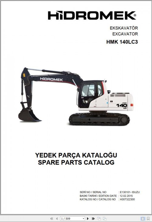 Hidromek-Excavator-HMK-140-LC3-Spare-Parts-Catalog-E130101--Izusu-Engine-EN-TR.jpg