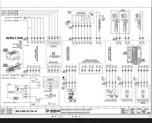 Bomag BM1x00 35 Wiring Diagram Tier 4f Function.527 2017 EN DE 1