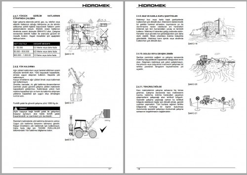 Hidromek Backhoe Loader HMK102B Supra Alpha Greentec Operation and Maintenance Manual TR 1