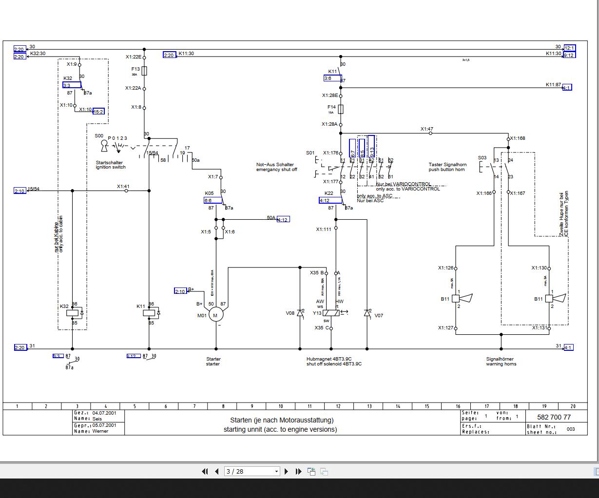 Bomag BW177...178-3_C830..C835C Circuit Diagram Drawing-No 58270077 ...