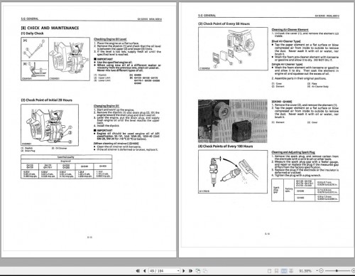 Kubota Gasoline Engine GH Series Workshop Manual 1