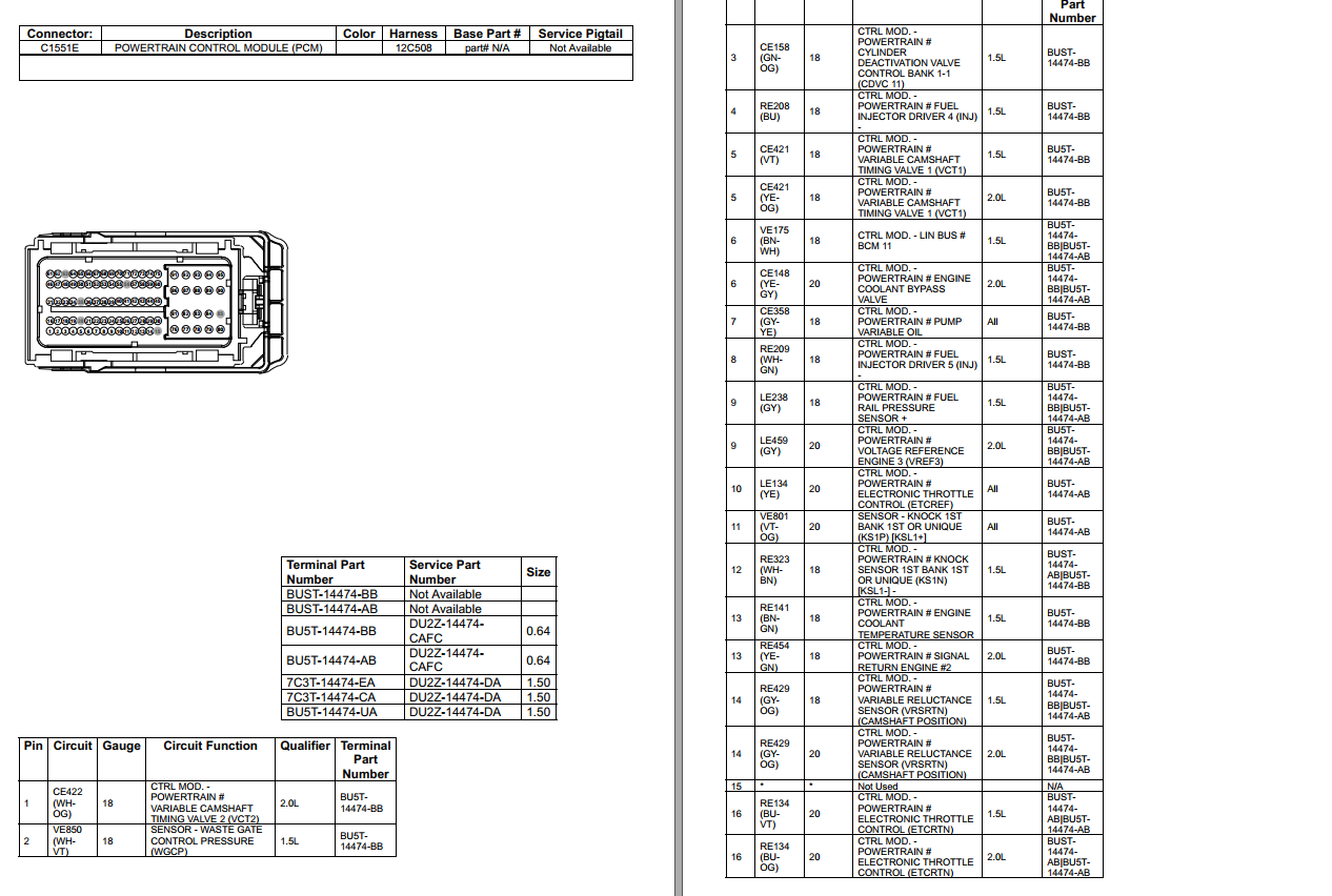 Ford Bronco Sport 2021 Electrical Wiring Diagram And Connector Viewer Pinout Auto Repair Manual 3744