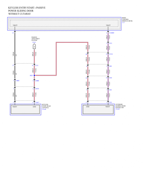 Ford Transit 2022 Electrical Wiring Diagram Connector Viewer Pinout 4