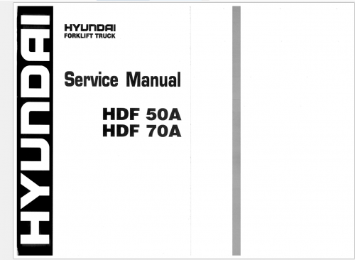 Hyundai Forklift Trucks Service Manual PDF Updated [10.2022] Offline DVD (3)