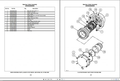 Bomag RS950 Parts Catalog 1
