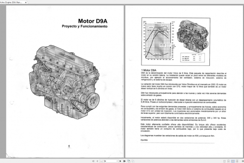 Volvo Engine D9A Project and Operation Manual 2003