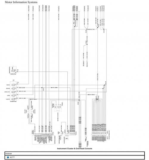 Autocar Truck ACTT Wiring Diagram 1