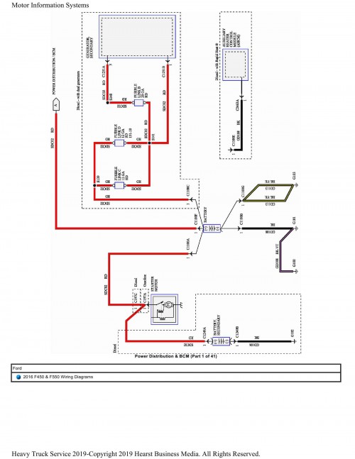 Ford Truck F450 F550 Wiring Diagrams 2016 1
