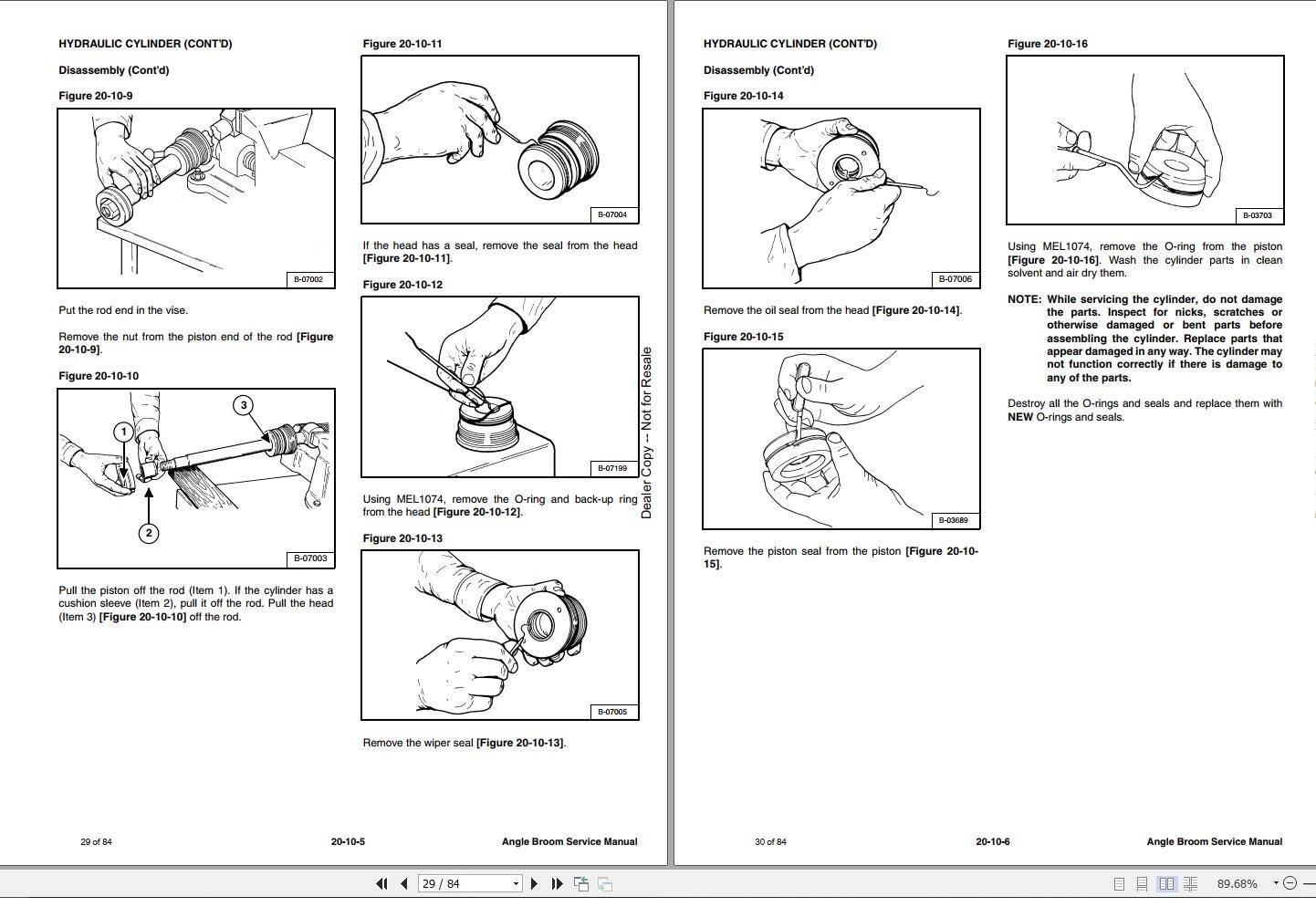 Bobcat Angle Broom Service Manual Auto Repair