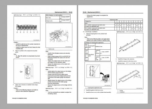 Hitachi Machine ISUZU Diesel Engine Updated Stage V 2022 Workshop Manual, Technical Manual DVD (10)