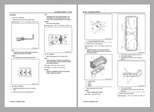 Hitachi Machine ISUZU Diesel Engine Updated Stage V 2022 Workshop Manual, Technical Manual DVD (11)