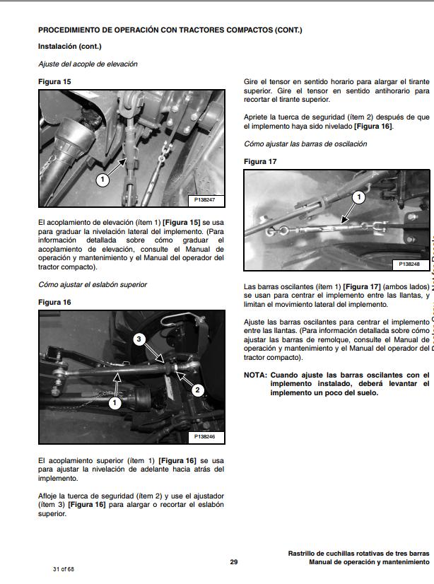 Bobcat Rake Three Point Tine Operation Maintenance Manual Es Auto Repair