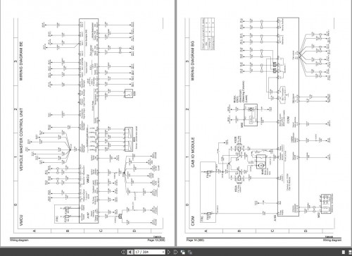 Volvo FH (4) Truck Wiring Diagrams 89141432 2012 2