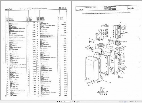 BT Forklift LT2000E 10 Parts Catalog EN SV DE FR 1