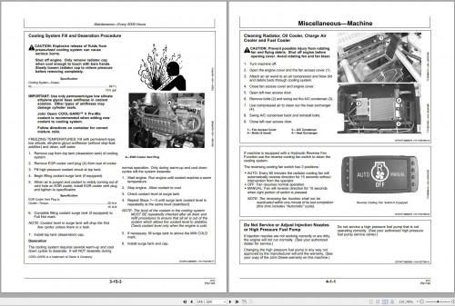 John Deere Excavator 350DLC Operator's Manual OMT221098 2