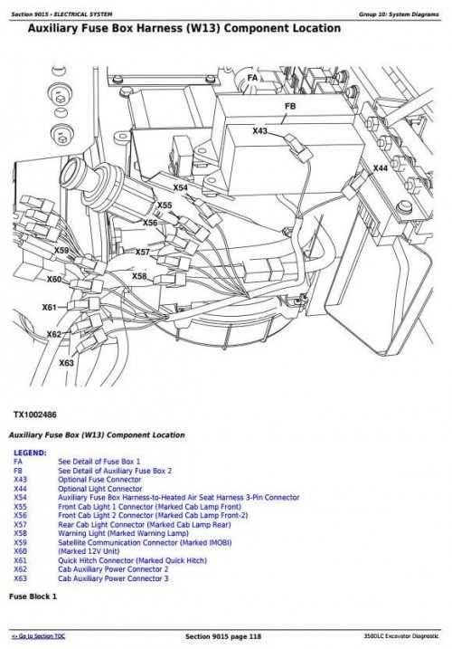 John Deere Excavator 350DLC Technical Manual TM2359 2