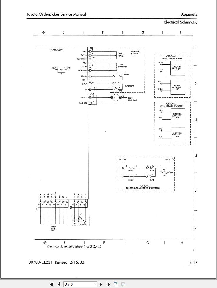 Toyota Forklift 6BPU15 Wiring Diagram | Auto Repair Manual Forum ...