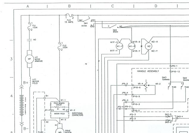 Toyota Forklift 6HBE30 6HBE40 Wiring Diagram | Auto Repair Manual Forum ...