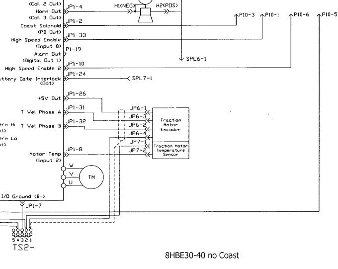 Toyota Forklift 8HBE30 to 8HBE40 Electrical Schematic | Auto Repair ...