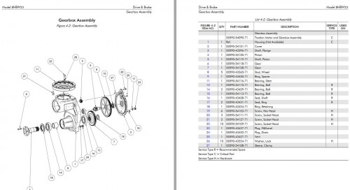 Toyota Pallet Truck 8HBW23 Parts Catalog 1