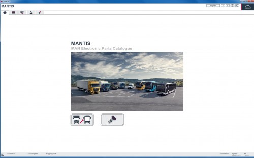 MAN MANTIS V698 EPC 01.2023 Spare Parts Catalog New Interface VMWARE 1